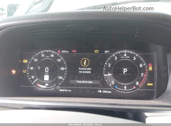 SALWR2SU8NA219634 2022 LAND ROVER RANGE ROVER SPORT Белый Вид задних сидений