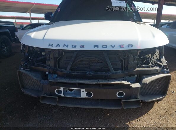 SALWR2SU8NA219634 2022 LAND ROVER RANGE ROVER SPORT Белый Вид спереди