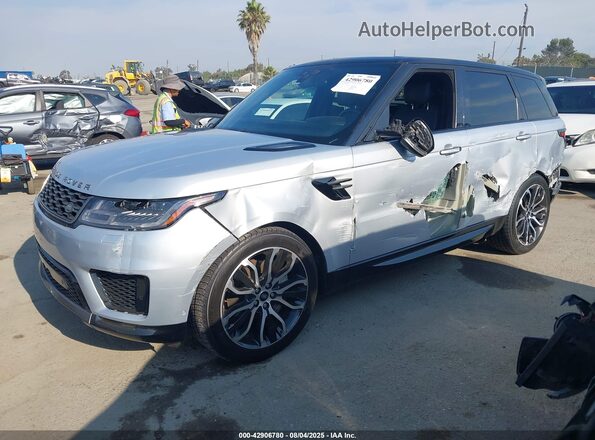 SALWR2SUXNA220154 2022 LAND ROVER RANGE ROVER SPORT Silver წინა მარცხენა ხედი სამი მეოთხედიდან