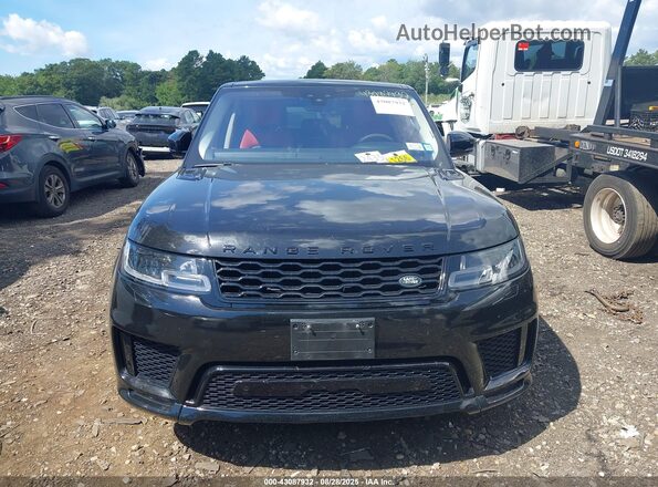 SALWS2RU5MA749746 2021 LAND ROVER RANGE ROVER SPORT Black Вид щитка приладів