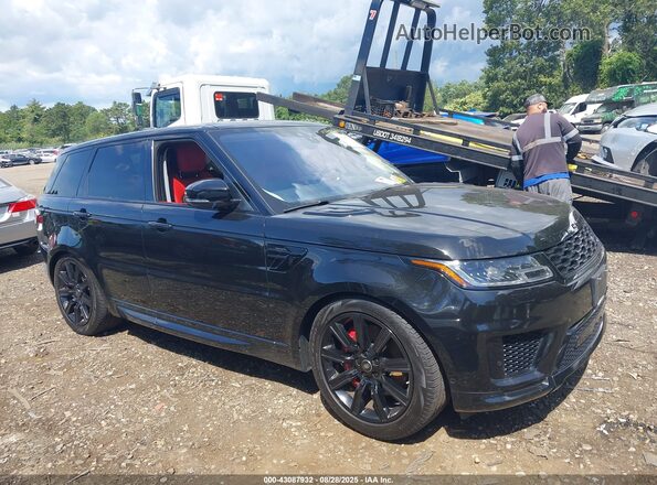 SALWS2RU5MA749746 2021 LAND ROVER RANGE ROVER SPORT Black Вид задньої частини салону