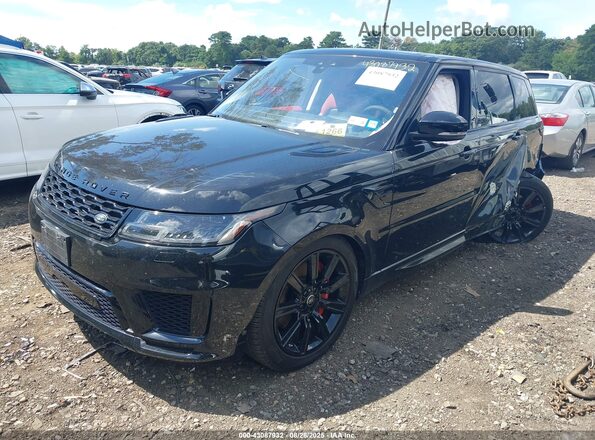 SALWS2RU5MA749746 2021 LAND ROVER RANGE ROVER SPORT Black Передня ліва чверть
