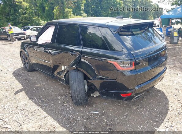 SALWS2RU5MA749746 2021 LAND ROVER RANGE ROVER SPORT Black Задня ліва чверть