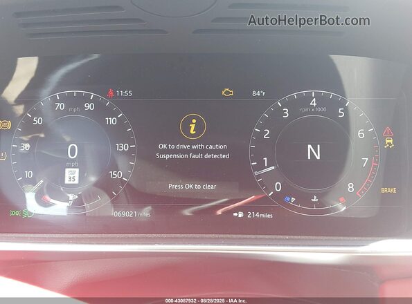 SALWS2RU5MA749746 2021 LAND ROVER RANGE ROVER SPORT Black Вид задніх сидінь