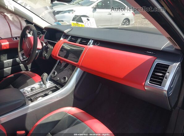 SALWS2RU5MA749746 2021 LAND ROVER RANGE ROVER SPORT Black Вид салону спереду
