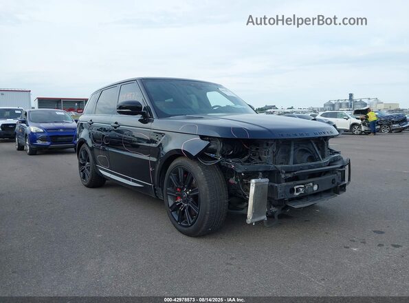 SALWS2RU6LA730797 2020 LAND ROVER RANGE ROVER SPORT Black Front view