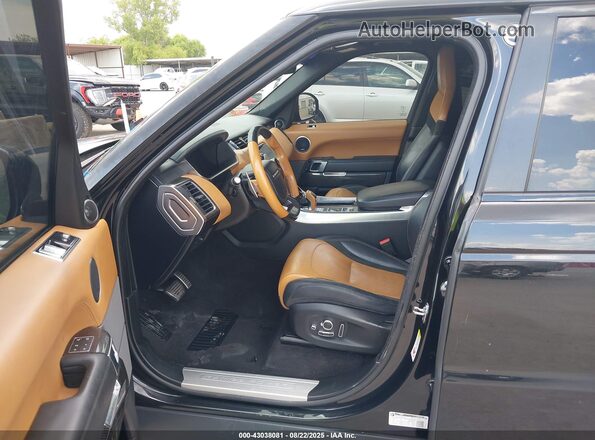 SALWZ2RE1LA709778 2020 LAND ROVER RANGE ROVER SPORT Black Front interior view