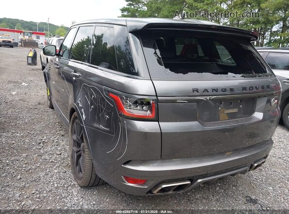 SALWZ2SE0JA804372 2018 LAND ROVER RANGE ROVER SPORT Gray Tył lewy