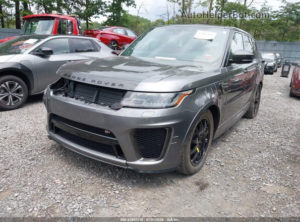 SALWZ2SE0JA804372 2018 LAND ROVER RANGE ROVER SPORT Gray Przód lewy