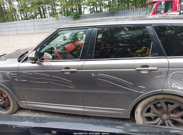 SALWZ2SE0JA804372 2018 LAND ROVER RANGE ROVER SPORT Gray Widok wnętrza 360 stopni