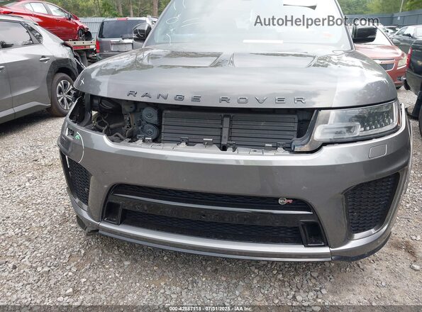 SALWZ2SE0JA804372 2018 LAND ROVER RANGE ROVER SPORT Gray Widok z przodu
