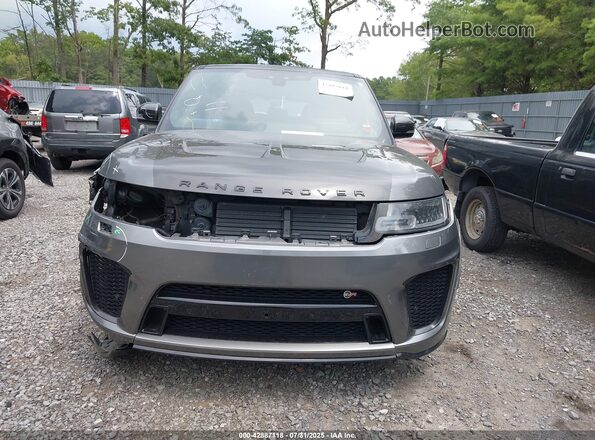 SALWZ2SE0JA804372 2018 LAND ROVER RANGE ROVER SPORT Gray Widok zestawu wskaźników