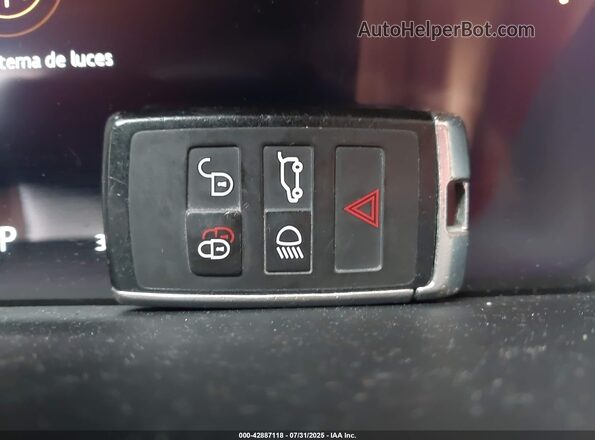 SALWZ2SE0JA804372 2018 LAND ROVER RANGE ROVER SPORT Gray Widok deski rozdzielczej