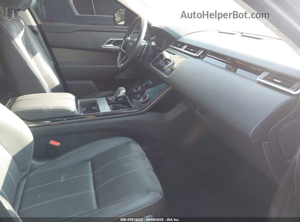 SALYJ2EX2NA331576 2022 LAND ROVER RANGE ROVER VELAR Gray Front interior view