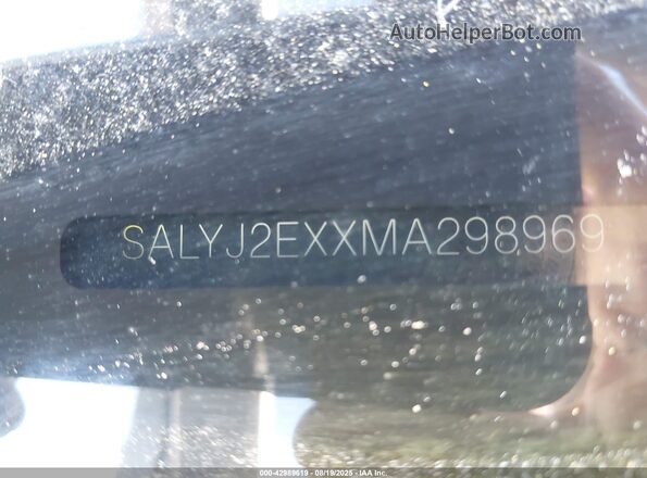 SALYJ2EXXMA298969 2021 LAND ROVER RANGE ROVER VELAR White ძრავის განყოფილების ხედი