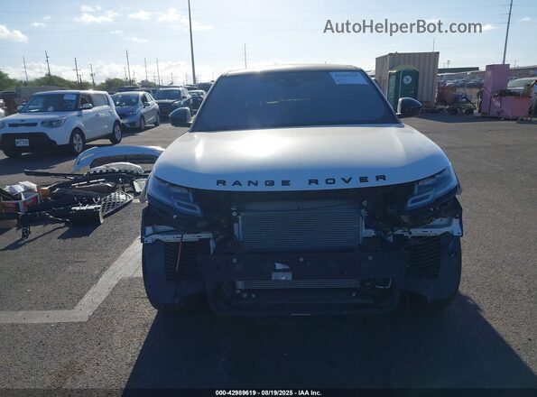SALYJ2EXXMA298969 2021 LAND ROVER RANGE ROVER VELAR White ხელსაწყოთა პანელის ხედი