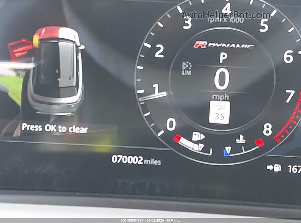 SALYK2EX1LA238705 2020 LAND ROVER RANGE ROVER VELAR Gray 