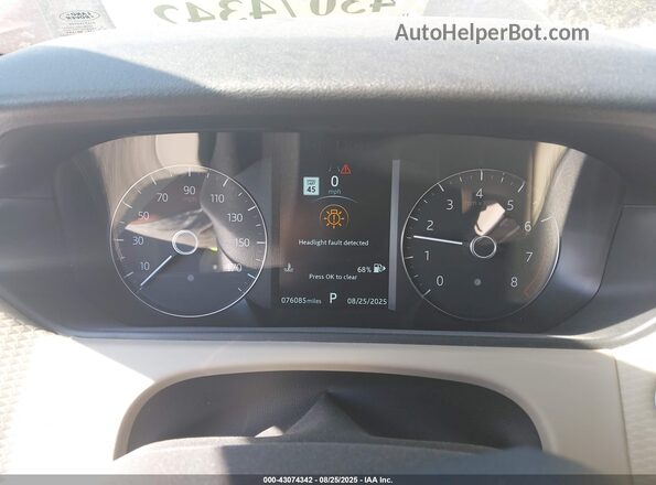 SALYK2EX3LA257157 2020 LAND ROVER RANGE ROVER VELAR Белый Вид задних сидений