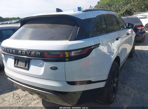 SALYK2EX3LA257157 2020 LAND ROVER RANGE ROVER VELAR Белый Задняя правая четверть