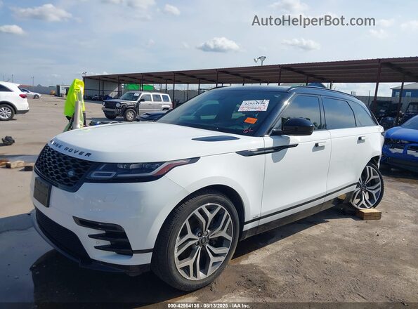 SALYK2FV7LA254520 2020 LAND ROVER RANGE ROVER VELAR White Առջևի ձախ երեք քառորդ տեսարան