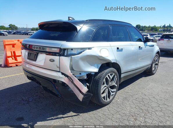 SALYL2EX0KA228596 2019 LAND ROVER RANGE ROVER VELAR Silver Հետևի աջ