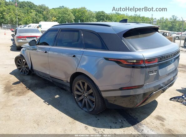 SALYL2EX2KA797868 2019 LAND ROVER RANGE ROVER VELAR Light Blue Задняя левая четверть