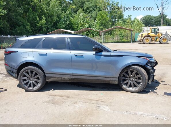 SALYL2EX2KA797868 2019 LAND ROVER RANGE ROVER VELAR Light Blue Вид щитка приборов