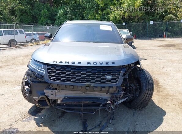 SALYL2EX2KA797868 2019 LAND ROVER RANGE ROVER VELAR Light Blue Вид панели приборов