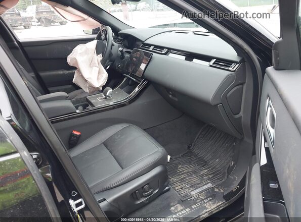 SALYL2FUXSA808183 2025 LAND ROVER RANGE ROVER VELAR Black Вид салону спереду