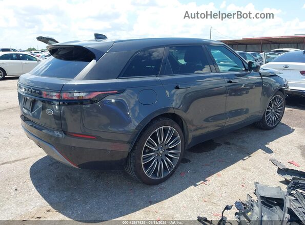SALYT2EX4MA308017 2021 LAND ROVER RANGE ROVER VELAR Black Tył prawy