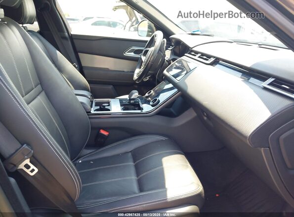 SALYT2EX4MA308017 2021 LAND ROVER RANGE ROVER VELAR Black Widok wnętrza z przodu
