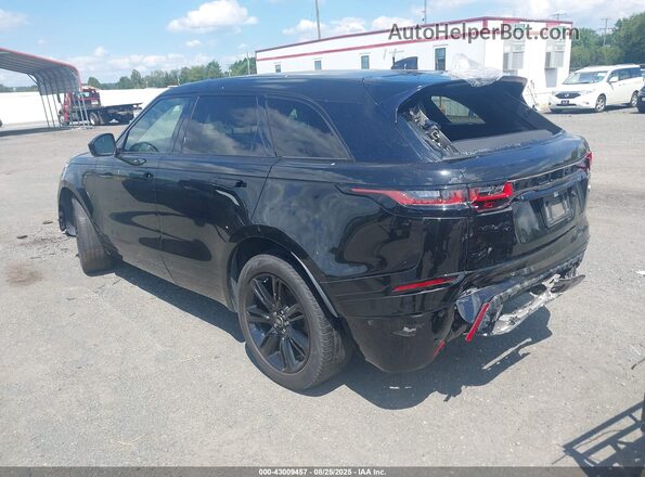 SALYT2EX7MA300350 2021 LAND ROVER RANGE ROVER VELAR Черный Задняя левая четверть
