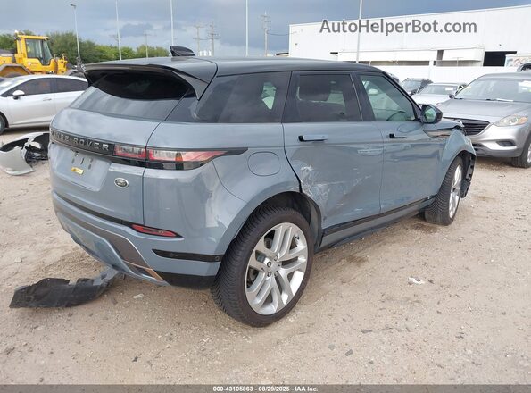 SALZL2FX2LH007772 2020 LAND ROVER RANGE ROVER EVOQUE Blue Задня права чверть