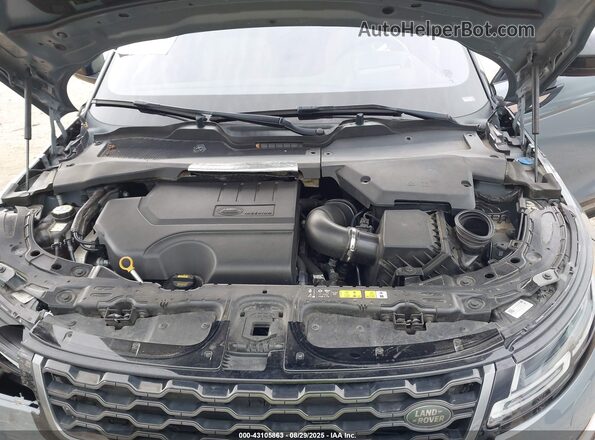 SALZL2FX2LH007772 2020 LAND ROVER RANGE ROVER EVOQUE Blue Вид ззаду