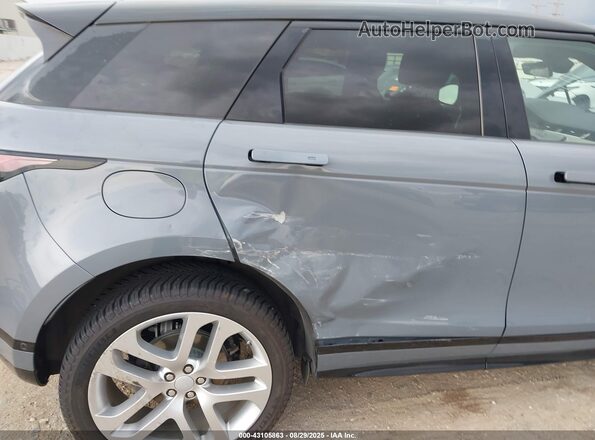 SALZL2FX2LH007772 2020 LAND ROVER RANGE ROVER EVOQUE Blue Вид спереду