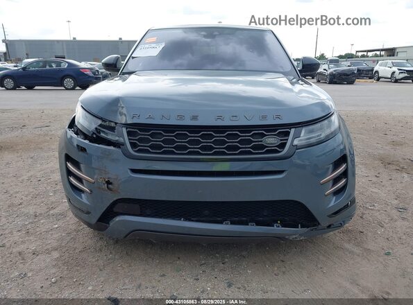 SALZL2FX2LH007772 2020 LAND ROVER RANGE ROVER EVOQUE Blue Вид щитка приладів