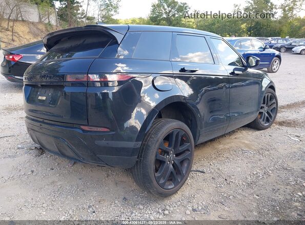 SALZP2FX0LH115943 2020 LAND ROVER RANGE ROVER EVOQUE Black Задня права чверть