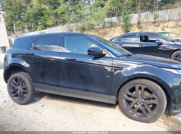 SALZP2FX0LH115943 2020 LAND ROVER RANGE ROVER EVOQUE Black Вид задньої частини салону