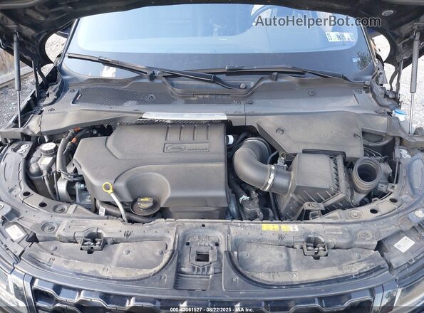 SALZP2FX0LH115943 2020 LAND ROVER RANGE ROVER EVOQUE Black Вид ззаду