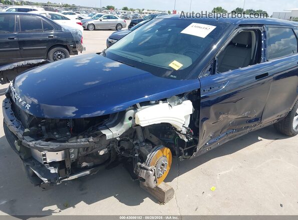 SALZP2FX4NH168518 2022 LAND ROVER RANGE ROVER EVOQUE Blue Դիմացի տեսք