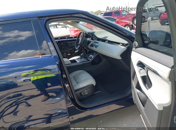 SALZP2FX4NH168518 2022 LAND ROVER RANGE ROVER EVOQUE Blue Սալոնի դիմացի տեսք