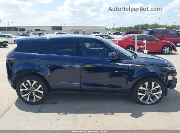 SALZP2FX4NH168518 2022 LAND ROVER RANGE ROVER EVOQUE Blue Սալոնի 360 աստիճան տեսք