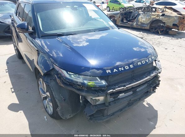 SALZP2FX4NH168518 2022 LAND ROVER RANGE ROVER EVOQUE Blue 