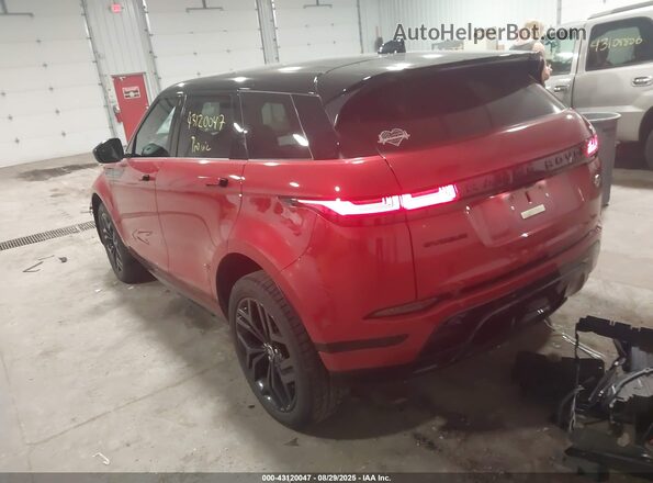 SALZT2FX9PH190013 2023 LAND ROVER RANGE ROVER EVOQUE Red Հետևի ձախ