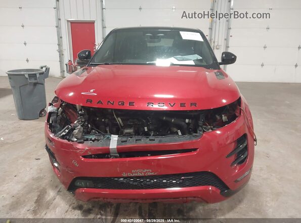 SALZT2FX9PH190013 2023 LAND ROVER RANGE ROVER EVOQUE Red Սարքավորումների վահանակի տեսք