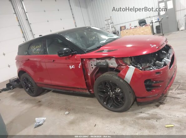 SALZT2FX9PH190013 2023 LAND ROVER RANGE ROVER EVOQUE Red Սալոնի հետևի տեսք