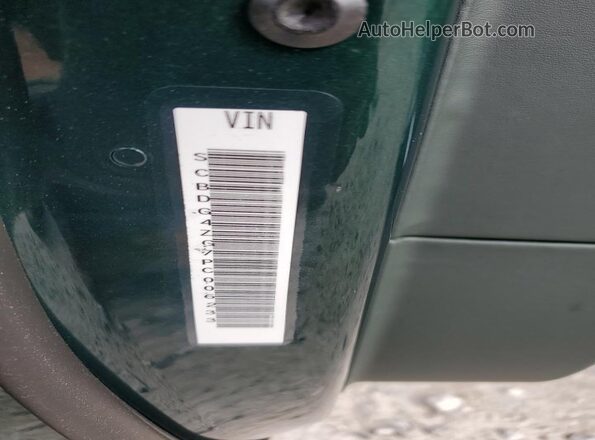SCBDG4ZG7PC006233 2023 BENTLEY OTHER Green VIN sticker view