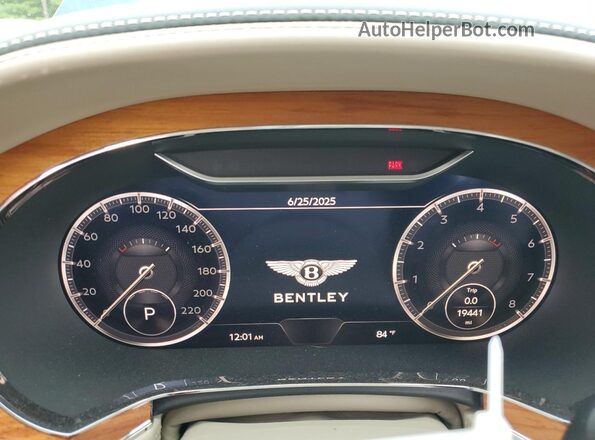 SCBDG4ZG7PC006233 2023 BENTLEY OTHER Green Instrument cluster view