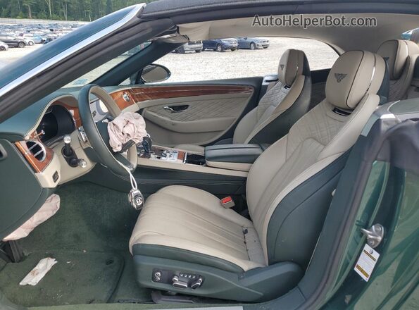 SCBDG4ZG7PC006233 2023 BENTLEY OTHER Green Front interior view