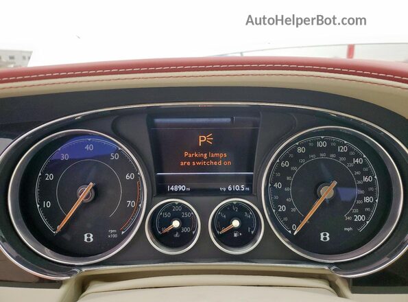 SCBFT7ZA4HC063556 2017 BENTLEY OTHER White Вид щитка приладів
